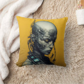 サイボーグガールクール10代の クッション (ブランケット)