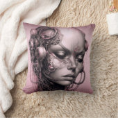 サイボーグガールクール10代の クッション (ブランケット)