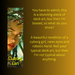 サイボーグガール スケートボード