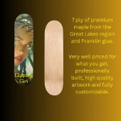 サイボーグガール スケートボード