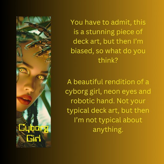 サイボーグガール スケートボード