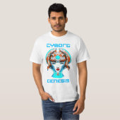 サイボーグジェネシス: 覚醒 Tシャツ (正面フル)