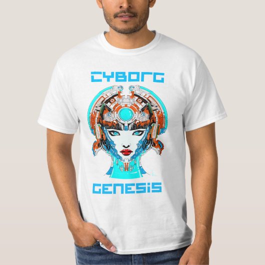 サイボーグジェネシス: 覚醒 Tシャツ (正面)