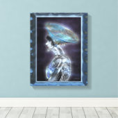 サイボーグハサウェイキャンバス キャンバスプリント (インサイチュ (ウッドフロア))