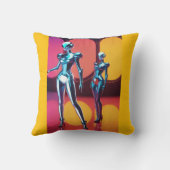 サイボーグパーティー女子III クッション (裏面)