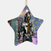 サイボーグブルーサファイアスターの大晦日 セラミックオーナメント (右)