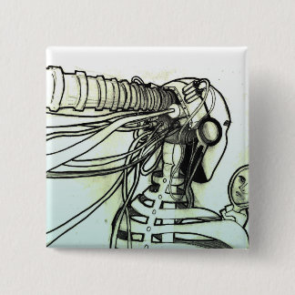 サイボーグボタン 缶バッジ