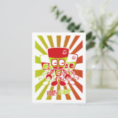 サイボーグマスコット ポストカード (スタンド正面)