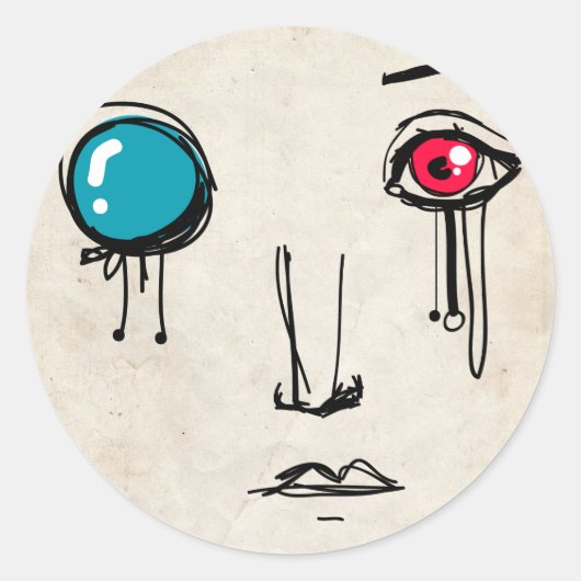 サイボーグ卿 ラウンドシール (正面)