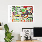 サイボーグ変異体紳士 ポスター (ホームオフィス)