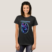 サイボーグ女子サイバスタイル2077サイバパンカー Tシャツ (正面フル)