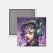サイボーグ女子SF マグネット (正面/裏面)