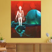サイボーグ工場 キャンバスプリント (インサイチュ (リビング))