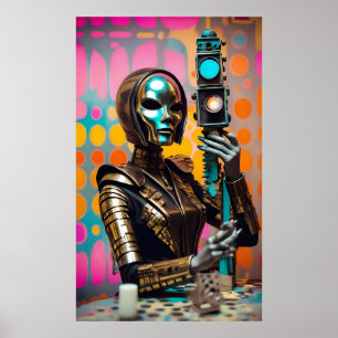 サイボーグ芸術の人身売買 – Ken Gage Art ポスター
