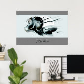 サイボーグ類人猿 ポスター (ホームオフィス)