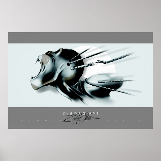 サイボーグ類人猿 ポスター (正面)