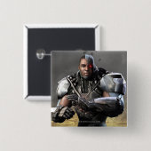 サイボーグ 缶バッジ (正面&裏面)