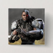 サイボーグ 缶バッジ (正面)