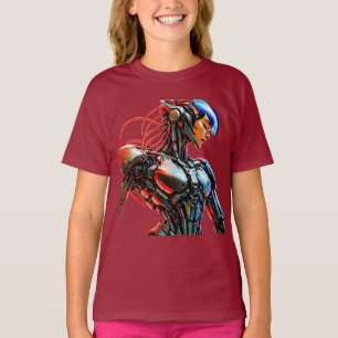 サイボーグAI Tシャツ
