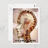 サイボージンジャーカスタマイズ可能はがき ポストカード (正面/裏面)