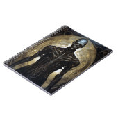 サイボー完全に死んでいなグSFホラーアート ノートブック (左側)