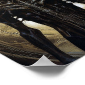 サイボー完全に死んでいなグSFホラーアート ポスター (角)