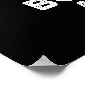 サイムのハーブの上おもしろいにパンPun Dark BG ポスター (角)