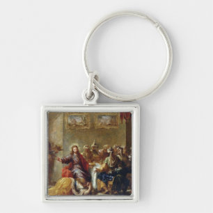 サイモンの家のキリストPharisee 1660年 キーホルダー