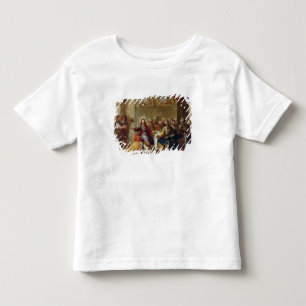 サイモンの家のキリストPharisee 1660年 トドラーTシャツ