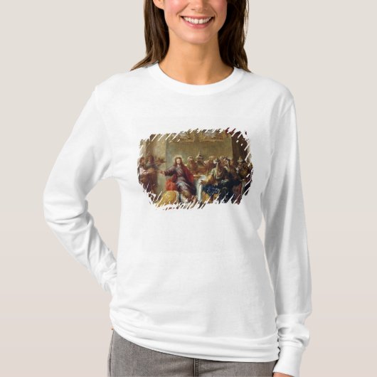 サイモンの家のキリストPharisee 1660年 Tシャツ (正面)