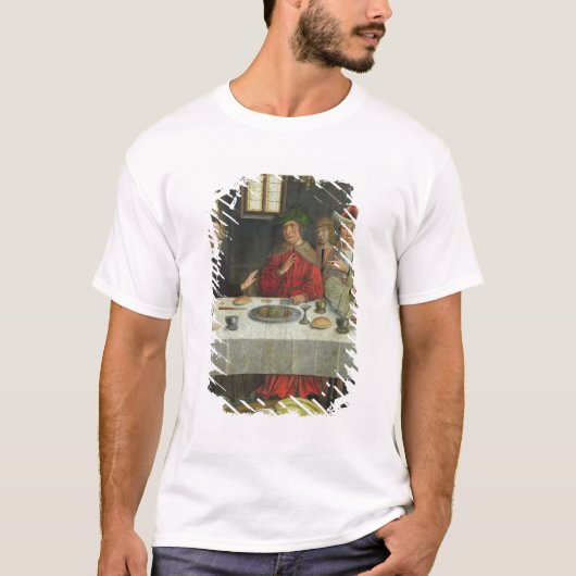 サイモンの家の食事Pharisee Tシャツ (正面)