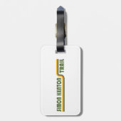サイモンケントントレイルオハイオ ラゲッジタグ (裏面縦)