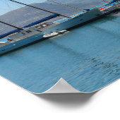 サイモンズタウンマリーナハーバー南アフリカ ポスター (角)