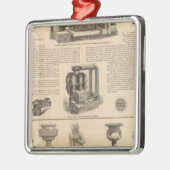 サイモンド製造会社スチュワート メタルオーナメント (左)