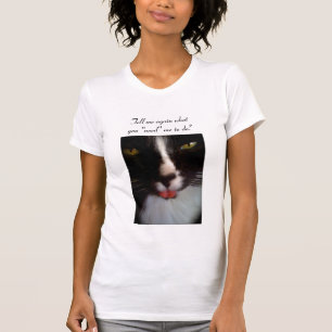 サイモン悪い態度猫 Tシャツ