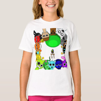 サイモン・オーレン・ピンキとのSprunki Fun Tシャツ