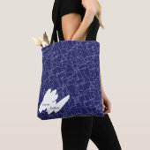 サイラストートホワイトチョップ トートバッグ (クローズアップ)