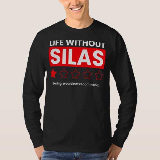 サイラス・ボーリングのない生活は言うことをお勧めしません Tシャツ (正面)