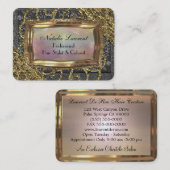 サイラヴォーヌナイトエレガントプロフェッショナル 名刺 (正面/裏面)