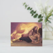 サイレンのキャッチ ポストカード (スタンド正面)