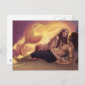 サイレンのキャッチ ポストカード (正面/裏面)