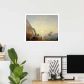 サイレンの呼び出し(キャンバス上の油) ポスター (ホームオフィス)