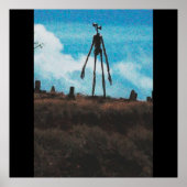 サイレンの頭部のホラー写真 ポスター (正面)