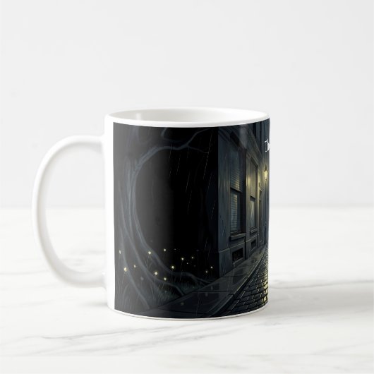 サイレンスの雨マグカップ コーヒーマグカップ (左)