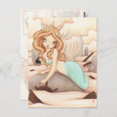 サイレンズロック – マーメイド妖精のポストカード ポストカード (正面/裏面)