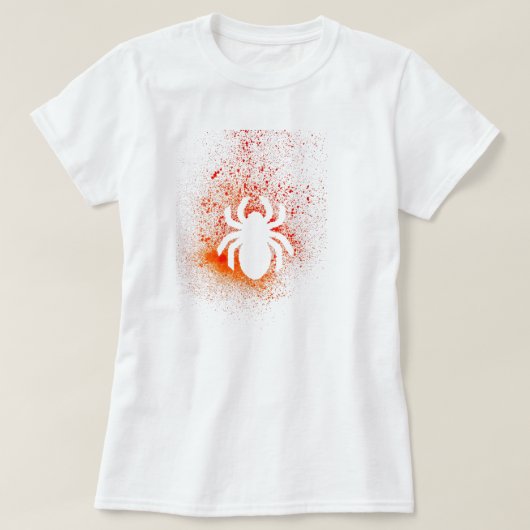 サイレントウェブ Tシャツ (デザイン正面)