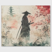 サイレントサムライ 紅の森 (1) ラッピングペーパー (フラット)