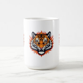 サイレントタイガー - 精密さと力 コーヒーマグカップ