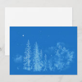 サイレントナイトのグリーティングカード ノートカード (正面/裏面)