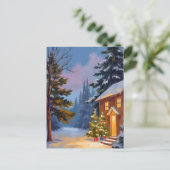 サイレントナイトペイントクリスマス シーズンポストカード (スタンド正面)